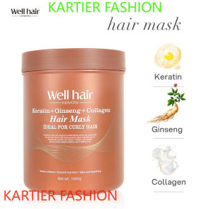 Well Hair Collagen Deep Repair Hair Mask Ideal For Curly Hair Hair Care 1000g WH-H072