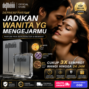 DEPHERO Code EDP Series 50ml - Parfum Pria - Perfume Wangi Tahan Lama - Long Lasting