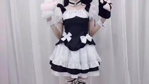 Spot Goods   Butterfly Step Maid Costume   Dark and milk chocolate cosplay Anime Maid Uniform