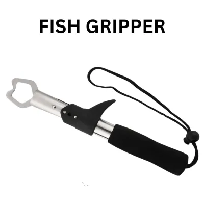 16cm Stainless Steel Fish Fishing Plier and BL-039 Fish Gripper Max Weight 15KG Alat Memancing 钳子 夹持器