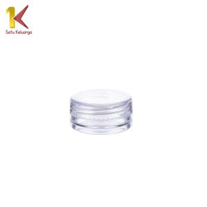 Satu Keluarga Tempat Cream Mini 5gr K178 Wadah Tempat Kosmetik Pot Jar Cream Bulat Serbaguna