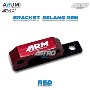 Bracket Selang Rem Asli CNC Vario Beat Nmax Aerox ARM Universal Braket