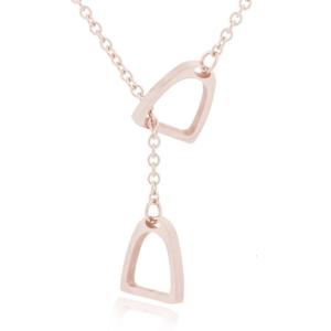 สร้อยคอโกลนม้าแบบมีสไตล์สร้อยคอโกลนของม้าสร้อยคอโกลนสวยงามมีเอกลักษณ์พร้อมจี้รูปเกือกม้า