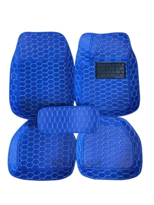 Free Size พรมปูพื้นรถยนต์ CAR MATS 5D ครอบคลุมทั้งรถเก๋งและรถกระบะ ดีไซน์ 5 มิติ เพิ่มความหรูหราและปกป้องพื้นรถจากฝุ่นและคราบสกปรก (FD CARCOVER)
