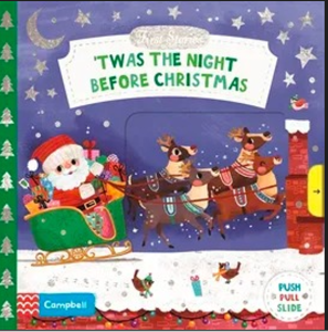 FG Campbell My Busy Book Push Pull Slide Board Books Buku Cerita Anak Kids Story Book