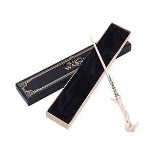 SUPERRR Wand Gift Magic Toy Metal Core Bellatrix Draco 41cm Game Prop Magic Wand Malfoys Wand Hermione Wand Ron Wand with tickets