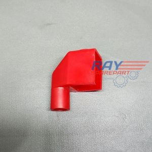 KARET TUTUP TERMINAL KABEL AKI MOTOR POSITIF UNIVERSAL / KARET TUTUP KABEL AKI +