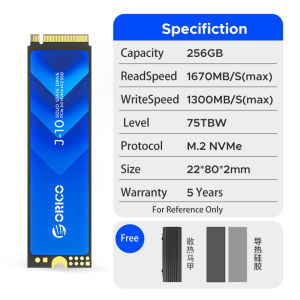 [พร้อมสต็อก] ORICO M2 SSD Case NVME SSD Enclosure M.2 To USB Type C กล่องฮาร์ดไดรฟ์โปร่งใสสำหรับ NVME PCIE NGFF SATA M/b Key SSD Disk(TCM2M-C3)