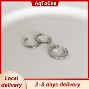 [COD] AqToCna Ship within 24 hours 3Pcs Simple Round Wrap Earrings Cartilage Ear Clip No Pierce Cartilage Earrings Ear Cuff