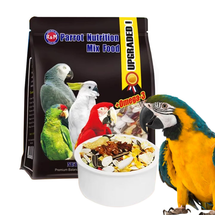 Balanced Parrot Food with Omega-3