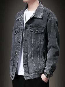 Áo Jacket Bò Dài Tay Mẫu Mới Mùa Thu Áo Khoác Nam Công Trường Thợ Hàn Chống Bỏng Chịu Mài Mòn Áo Sơ Mi
