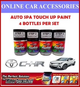 PERODUA MYVI Original Touch Up Paint - AUTOSPA Touch Up Combo Set (4 Bottles Per Set)