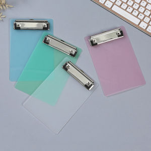 [Energetic] Simple A6 Bill Clipboard Memo Pad Clip Board Loose-leaf Notebook File Writing Pad Clamps Paper Holder Office School Supplies
