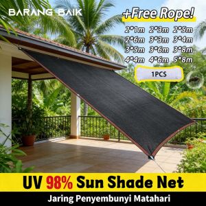 Anti-UV 90% Sunshade Net Car & Outdoor Sun Protection Patio Pool Garden Awnings Outdoor Waterproof