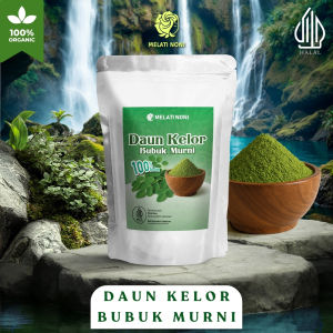 Daun Kelor Bubuk Murni Kering 100% Tanpa Campuran Original Melati Noni