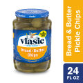 Vlasic Bread and Butter Pickles,  Pickle Chips - 710ml. 