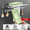 Kệ Nhà Tắm Giá Treo Đồ Nhà Tắm Nhà Bếp Không Gỉ Đa Năng Gắn Tường Giá Treo Khăn Nhà Vệ Sinh Inox Giá Treo Tường Không Cần Đục Lỗ Giá Khăn Tắm Đựng Phòng Tắm Giá Để Đồ Nhà Vệ Sinh Giá Treo 60cm. 