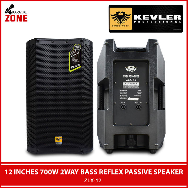 kevler zlx 12 passive speaker