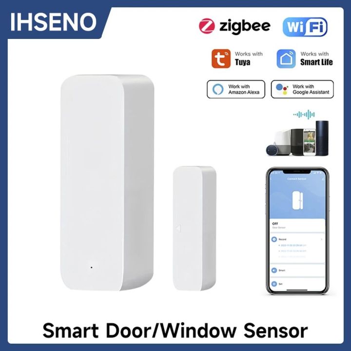 Tuya WiFi/Zigbee Door Sensor Window Sensor Smart Home Wireless Door ...