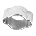 10 cái kẹp ống bánh vít có thể điều chỉnh mạ kẽm kẹp truyền động trục vít hai tai bằng thép không gỉ 5-23mm cho ống ống dẫn xăng Fule. 