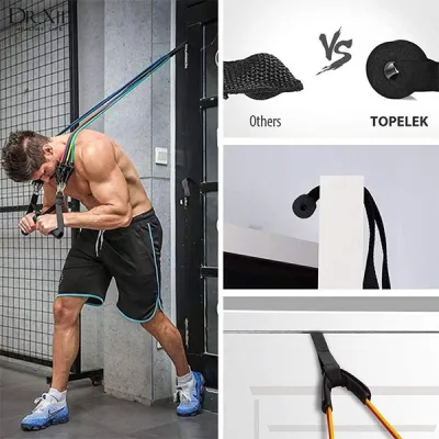 Dr. Xie Resistance Bands 11 in 1 Set Tali Pembantu Resistance Tube Elastic Fitness Gym