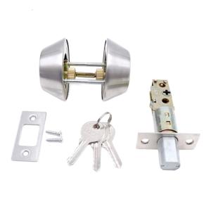 Stainless Steel Invisible Door Lock Interior Door Antitheft Stainless Steel Lock Front Door Entrance Lockset Enduring