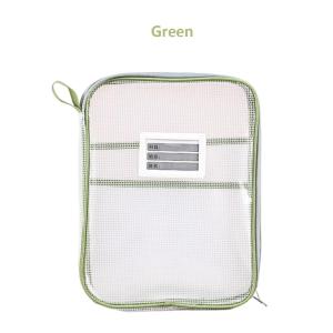 A4 Storage Bag Subject Classification Sorting Bag Stationery Bag School Office Supplies L-Type Large Opening Book Bag