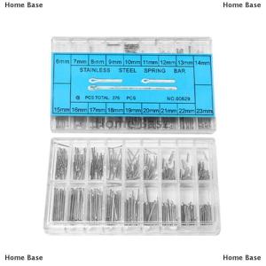[COD] Home Base 360pcs Watch Band Split Pins With Box Stainless Steel Watch Bracelet Strap Link Pins Cotter Bar Assortment Watch Repair Tools