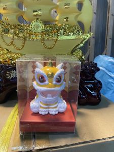 สิงโตโชคลาภ ผงกหัวได้ เรียกทรัพย์ ใช้พลังแสง