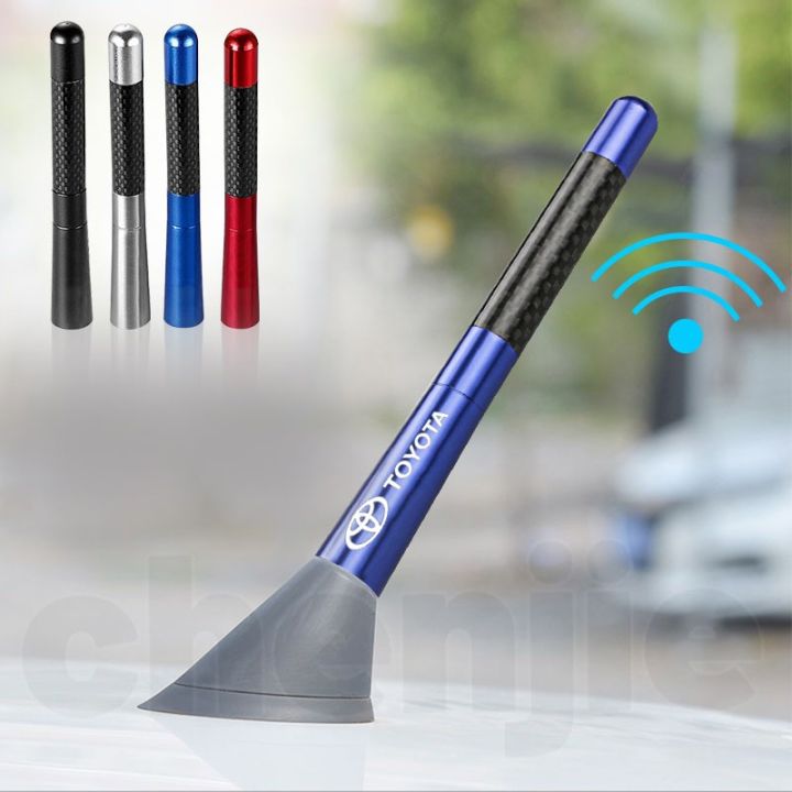 High quality 1 Pcs Car Antenna Universal Car Carbon Fiber Antenna ...