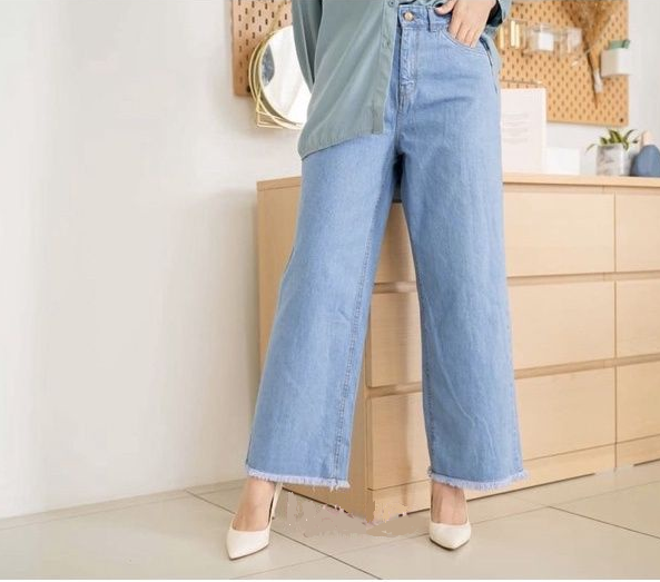 BARU SAMPAI palazo jeans | Lazada