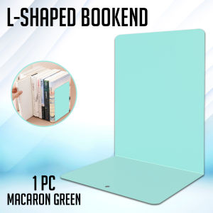 PP Supplies - L-Shaped Bookend for Books & Files Storage Support