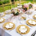 Gold Charger Plates Set 13 Inch Round Charger Plate Bulk Plastic Charger for Dinner Wedding Party Event Table Setting Decoration Plates With Engraved Baroque Design Rim Antique Plate Chargers for Dinner Plates Dinner Chargers. 