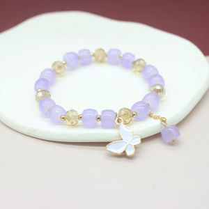 🔥Cozyrooms👍Colorful Crystal Elegant Butterfly Pendant Bracelets Women Creative Jewelry Fashionable Gifts
