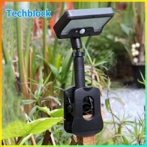 Solar Wall Light Solar Powered Flood Light IP65 Waterproof Motion Sensor Outdoor Wall Lantern Auto On/Off LED Induction Lamp 3 Modes for Deck Fence Patio