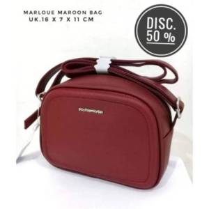 CUCI GUDANG Tas Selempang Jinjing Cangklong Bahu Merah Maroon Series Promo 2025 Kekinian Sophie Martin Paris Amitee Marloue New Birdy Ennodia Viene Anaia Perpignan Jelitarye Gemaya Bowler Berry Eksclusive Premium Shoulder Sling Bag Dzakatoshop COD