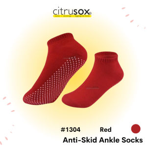 CITRUSOX Nonslip Anti-Skid Nonslip Grip Ankle Socks (25-28 cm EU 41-45) #1304 #walking #slippery