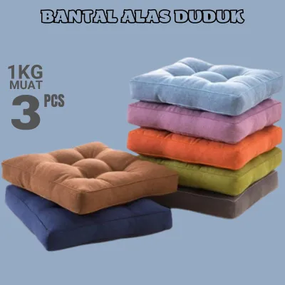 Bantal Duduk Empuk Ukuran 50 cmx50cm Kursi Soffa Dan Lesehan Terpopuler dewasa dan anak anak bahan super lembut