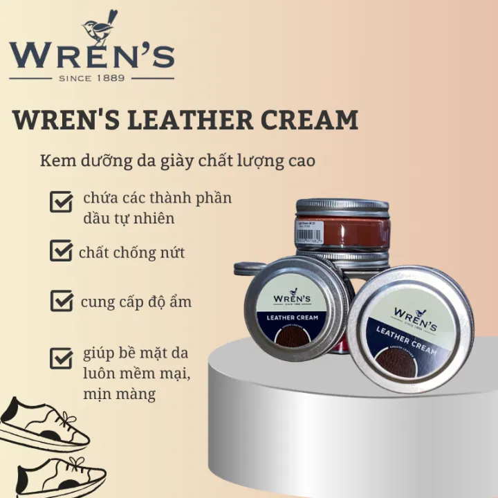 WREN S LEATHER CREAM XI KEM D NG DA WREN S CH T L NG CAO