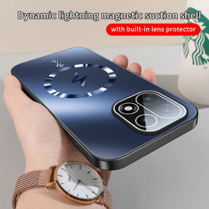 Luxury Shockproof Magnetic Lightning Charge Case For OnePlus 15 15R 13 13T 13S 13R Ace 6 6T 5 Pro For Magsafe Matte Glossy Cover