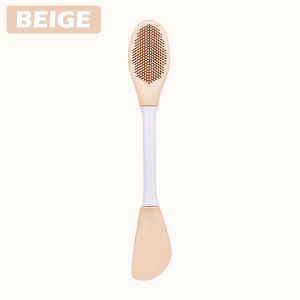 Double head Mask Brush Silicone Face Scrubber Brush Mud Special Scraper Cleaning Beauty Tool COD