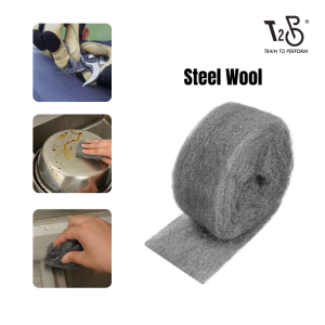 T2P #0000 Super Fine Steel Wool – Professional Polishing & Surface Restoration Pads