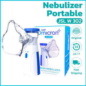 Bisa COD TaffOmicron Nebulizer Portable Mesh Alat Uap Bantu Pernafasan Asma Inhalasi / Alat Uap Nebulizer Anak Dan Dewasa / Alat Terapi Pernafasan Asma