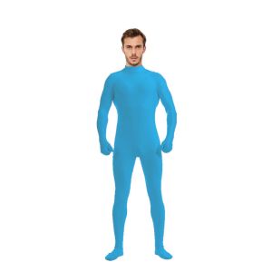 Gifts custom halloween dance primer half pack onesie zentai solid color tights stage performance cos suit