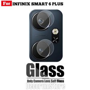 Tempered Glass Camera INFINIX SMART 6 PLUS Lens Back Camera Protector Handphone
