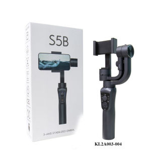 S5B Mobile Phone Anti-Shaking Stabilizer Tik Tok Live Handheld Gimbal Face Follow Bluetooth Three-Axis Stabilizer