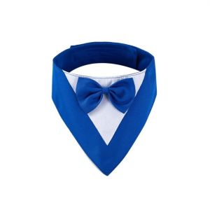 JEHUA Bộ vest công sở Cà vạt nơ cho chó Khăn nước bọt Thoải mái Khăn bandana cho thú cưng Trang trí thú cưng Thanh lịch Khăn tam giác cho mèo Phụ kiện thú cưng cho đám cưới