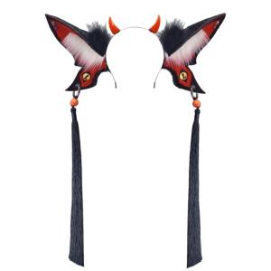 Bướm headbands cosplay cánh mắt quỷ hairbands tối mũ nón trang điểm rửa mặt hairbands tiệc sinh nhật