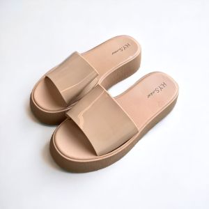 Sandal Jelly Wanita Terbaru/Sendal Wedges Selop Jelly HYS 1758/Sendal Karet Import Kekinian