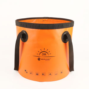10L 12L 20L Outdoor Foldable Pail Bucket Portable Basin Water Container Pail Bucket for Camping Car Washing